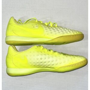Nike Magistra X Onda ii IC Soccer Shoes Men's 10 Yellow Volt Football 844413-777
